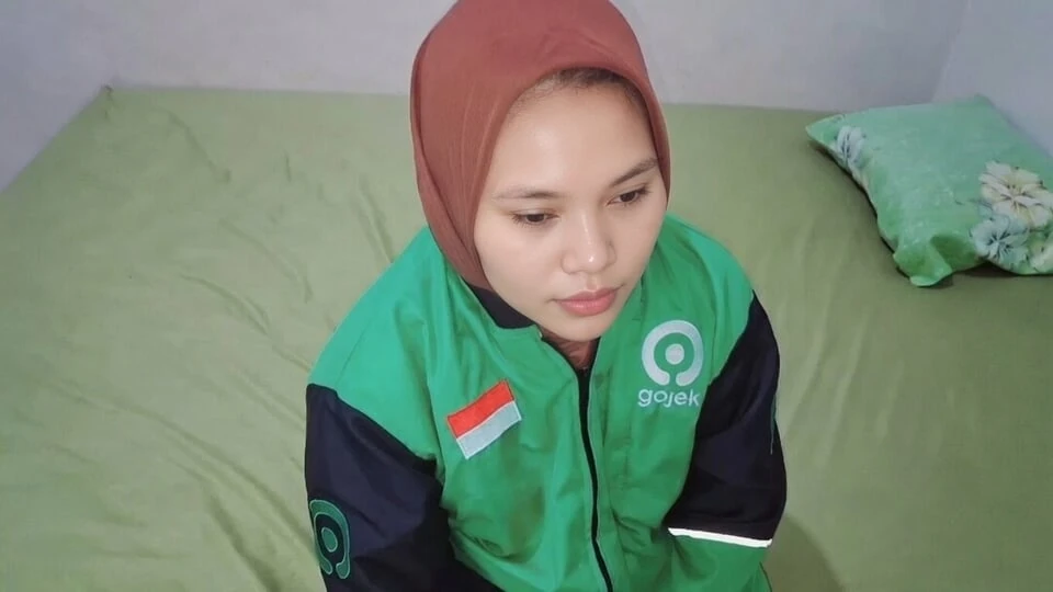 Hijab Motorcycle Taxi Driver Online Hijab Woman In Anal Sex And In Pass Fucking Pussy